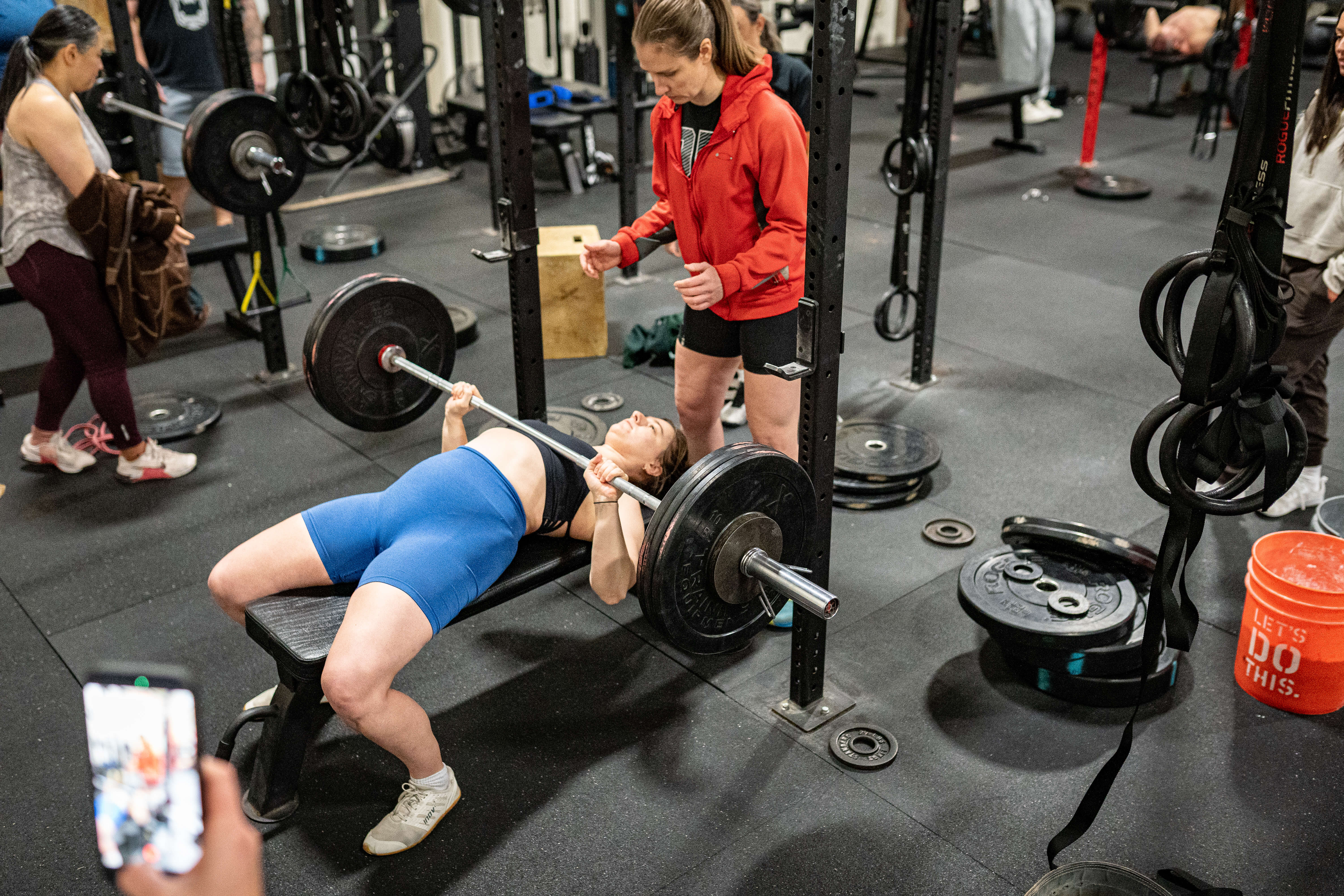 Athletes focused on performance and nutrition at CrossFit Tigard